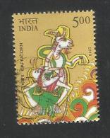 INDIA, 2010, FINE USED, Astrological Signs, (Zodiac), 1 V, Capricorn - Gebruikt