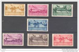 GUI298STV-LFT3189TA.Guinee .Ginea  Española.FRANCO.AEREO. 1951 (Ed 298/304**) Sin Charnela.MAGNIFICA - Unused Stamps