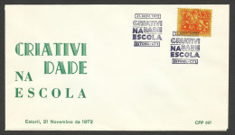 Portugal Cachet Commémoratif Criativité A L' école1972 Event Postmark School Criativity - Flammes & Oblitérations