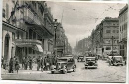 - Marseille - Rue Canebiére - Messageries Maritimes, Super Animation, Tabacs, Automobiles, Non écrite, TBE, Scans.. - Canebière, Centre Ville