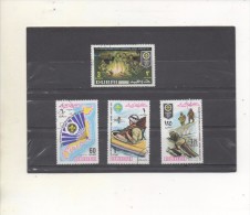 ARABIE Du SUD-EST (Dubai) : Scouts - Jamboree International De Tokyo : Scouts Marins, Escalade, Feu De Camp - - Used Stamps