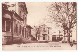 Espagne -cataluna -  Los Pirineos - Puigcerda - Plaza Barcelona 1932 - Autres & Non Classés