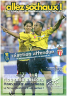 Programme FC Sochaux â€“ AS Monaco FC 2009/0 - Libros