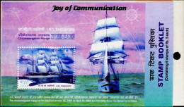 JOY OF COMMUNICATION-TARANGINI-MARITIME-STAMPS BOOKLET-SCARCE-MNH-INDIA-BL-14 - Collections, Lots & Series