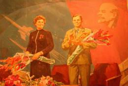 SA22- 092   @   The First Woman In Space Valentina Tereshkova,  Lenin ,Yuri Gagarin, Soviet Cosmonaut, Postal Stationery - Donne Celebri