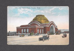 TACOMA - WASHINGTON - THE UNION DEPOT - PUBLISHED BY LELAND LUND - Tacoma