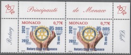 ** MONACO 2012 PAIRE N°2831 NEUFS  **B20** - Ungebraucht