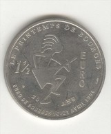 1,5 Euro Bourges - 1996 -20ème Anniversaire Du Printemps De Bourges - 10 Au 21 Avril 1996 - Euro Der Städte