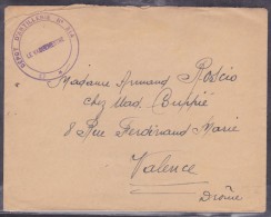 Cachets Militaires - Lettre - Militaire Stempels Vanaf 1900 (buiten De Oorlog)