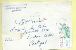 TIMBRES - STAMPS - CAP VERT / CAPE VERDE - 1989 - BI-CENTENAIRE RÉVOLUTION FRANCAISE - SEGMENT DE LETTRE - Kap Verde