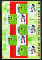 Francia  -  2002.  Nazionali Campioni Del Mondo.  National Teams World Champions.  Block MNH Fresh - 2002 – Südkorea / Japan