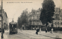 78 - CHATOU - CPA - Rue St Germain  TBE - Chatou