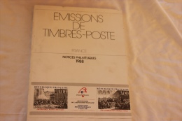Ntice Philatéliques 1988 émissions De Timbres Poste 1988 - Sonstige & Ohne Zuordnung