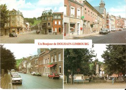 LIMBOURG (4830) : Un Bonjour De Dolhain-Limbourg. CPSM Multivues (4 Vues). - Limbourg