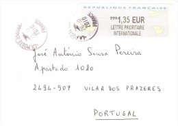 CARTA CIRCULADA DE FRANÇA PARA PORTUGAL - Briefe U. Dokumente