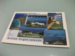 STORIA POSTALE FRANCOBOLLO COMMEMORATIVO REGINA ELISABETTA BRITISH VIRGIN ISLANDS VEDUTINE - Isole Vergine Britanniche