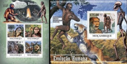 Mozambico 2011, Human Evolution, 6val In BF +BF - Archäologie