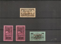 Alaouites ( Taxe 6 , 7 , 7a , Et 10 X -MH) - Neufs