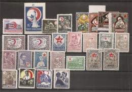 Turquie ( Lot De Timbres De Bienfaisance Divers XXX -MNH) - Charity Stamps