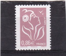 N° 3969a Yvert & Tellier, 3962a Dallay, 0,86 Brun-lilas, Sans Bande Phosphorescente - Neufs