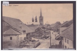 DISTRICT DE MOUDON /// ST CIERGES - L'EGLISE - B ( PLI D'ANGLE EN HAUT A GAUCHE ) - Moudon