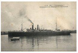 (PH 222) Very Old Postcard - Carte Ancienne - Cruise Ship Amazone - Piroscafi
