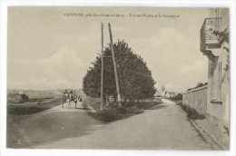 CPA 78 FRENEUSE VUE SUR L'EGLISE ET LA CAMPAGNE - Freneuse