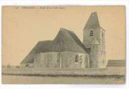 CPA 78 FRENEUSE ABSIDE DE LA VIEILLE EGLISE - Freneuse