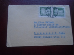 Hungary - Dr. Kiss Kálmán  -Magyar Rádió TV  Elnökhely. Bródy Sándor U.  Manfred Wunderlich 1963  D133575.16 - Covers & Documents