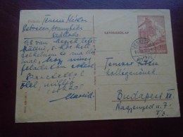 Hungary - Postal Stationery  - Tanzer Róza  -Debrecen  1964  Aranybika Szálló      D133576.7 - Covers & Documents