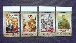 Russland 806/9 Oo/used, 55. Jahrestag Des Sieges Im Großen Vaterländischen Krieg - Used Stamps