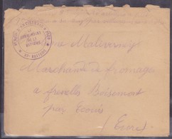 Cachet Militaire - Lettre - Militärstempel Ab 1900 (ausser Kriegszeiten)