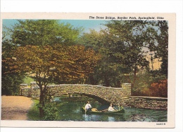 25512 The Stone Bridge, Snyder Park, Springfield, Ohio -54263 N -colorisée - Sonstige & Ohne Zuordnung