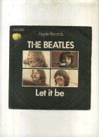 - THE BEATLES . LET IT BE . 45 T. - Rock