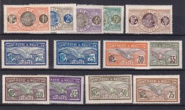 SAINT PIERRE ET MIQUELON - 13 BEAUX TIMBRES NEUFS DE 1919/17 - Unused Stamps