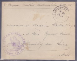 Guerre 1914-1918 - Lettre - 1. Weltkrieg 1914-1918