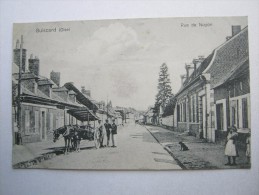 GUISCARD     , Cart Postale  Militaire  1914/18  ,   2 Scan - Guiscard