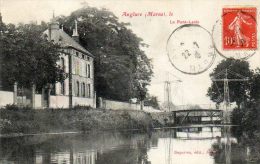 CPA - ANGLURE (51) - Aspect Du Quartier De L´Ecluse Et Du Pont-Levis En 1908 - Anglure