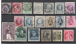 BELGIQUE: Lot De 50 TP 1884...1993 - Colecciones