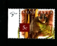 AUSTRALIA -  2001  5c.  POSSUM  1 KANGAROO  REPRINT  MINT NH - Proeven & Herdruk