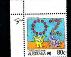 AUSTRALIA -  1992  80c.  PERFORMING ARTS  1 KANGAROO  REPRINT  MINT NH - Prove & Ristampe