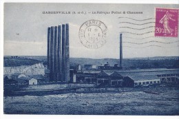 GARGENVILLE. - La Fabrique Poliet § Chausson. Carte Très RARE - Gargenville