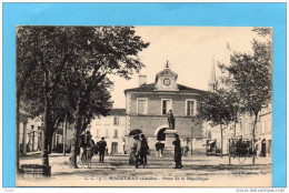 HAGETMAU-Place De La République-animée -édition Carrache-années 1910-20 - Hagetmau