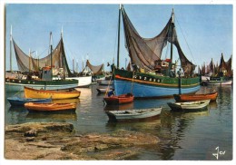 Bateaux De Pêche Dans Le Port De LESCONIL - écrite Non Timbrée 2 Scans - Lesconil