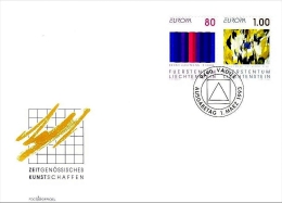 Liechtenstein - 1993 Europa  FDC - 1993