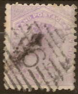 NZ 1882 2d Pmk 6 Obliterator SG 196 U #QM146 - Used Stamps