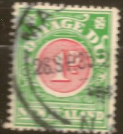 NZ 1902 1d Postage Due SG D30 U #QM171 - Timbres-taxe