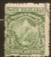 NZ 1900 1/2d Mt Cook SG 374c U #QM181 - Used Stamps