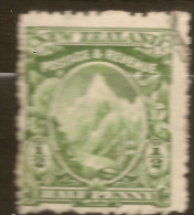 NZ 1900 1/2d Mt Cook SG 374c U #QM181 - Gebraucht