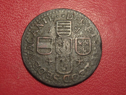 6976 Liege - Sede Vacante - Liard 1744, VACANTE, Point And Flower, DEC - Altri & Non Classificati